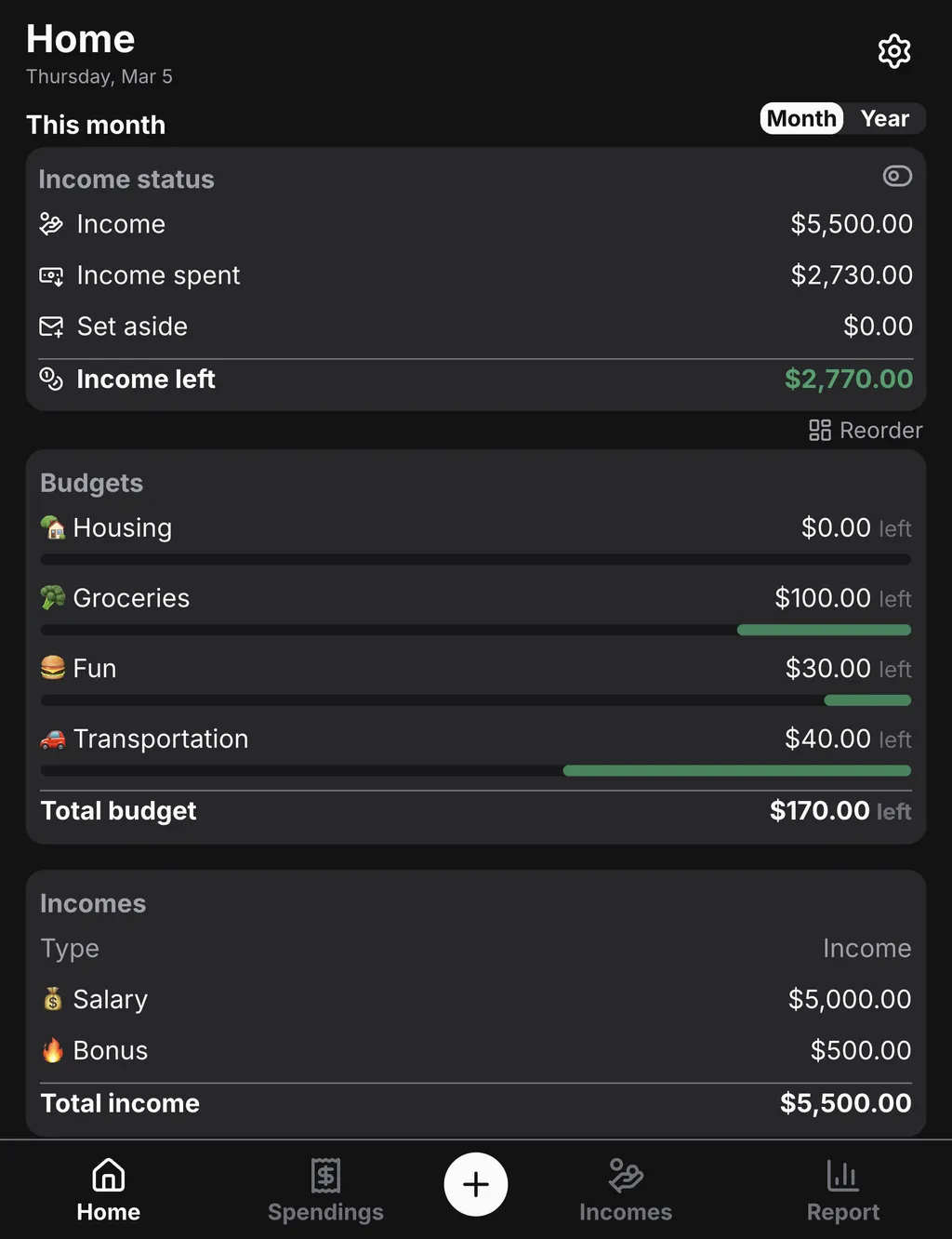 Macdeso app on tablet